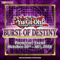 Yu-Gi-Oh! - Burst of Destiny Sneak Peek (5 packs)
